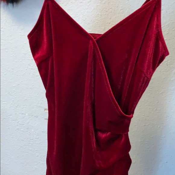 Burgundy Dress - Picture 2 of 3